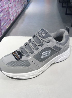 专柜正品 Skechers/斯凯奇 新款超轻缓震户外休闲系带男鞋 51893