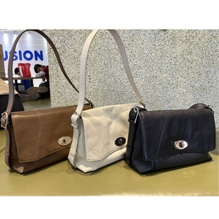 专柜正品迪桑娜女包头层牛皮HOBO单肩斜跨背包托特包 8253018201