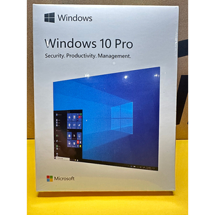 正版Windows11 ProWin10专业版FPP零售彩盒/绑定微软账户一机一码