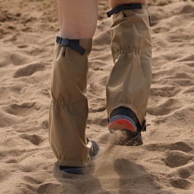 LUCKSTONE远征长款脚套 500D考杜拉 登山徒步雪套 防风防雪耐磨