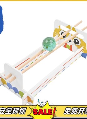 手摇闸道门闸道车门玩具木质车栏杆起落起降升降杆送礼玩具小制作