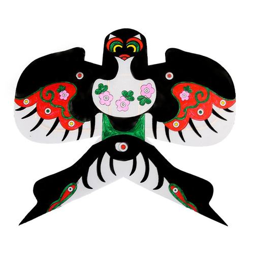 纸鸢手工绘画风筝diy材料包儿童手绘涂鸦空白填色传统沙燕小SW20