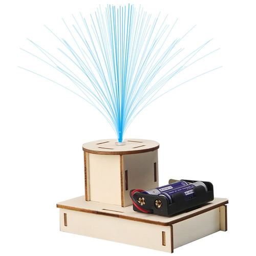 科技小制作发明小学生科学实验stem手工作业材料包七彩光纤灯SW63