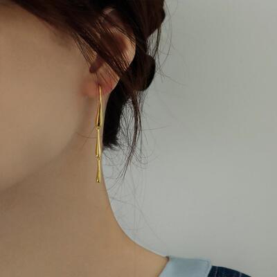 高级感徐睿智同款韩剧耳环大气