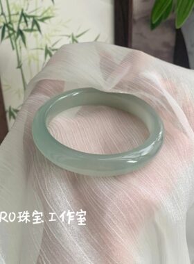 ZORRO珠宝天然东陵玉手镯清透