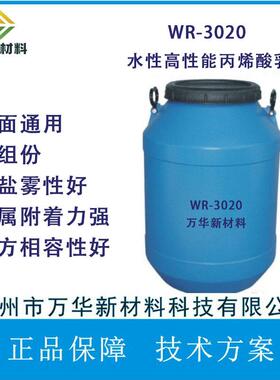 水性丙烯酸乳液 单组份 自干金属漆  耐盐雾 底面通用 WR-3020