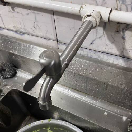 加长水龙头开关分拖把池4加厚水嘴洗衣机快开特长304不锈钢