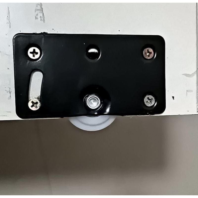 推拉衣柜门配件橱柜移门轮趟门轮衣柜滑轮家具柜子门轮凸轮推拉门图片