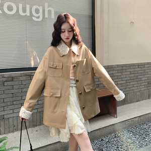 【现货】新款时尚百搭休闲宽松外套女8517-P195-K288图片