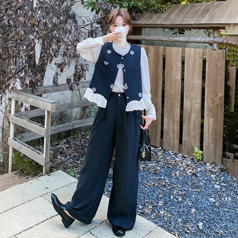 【数据好】现货新款时尚马甲三件套8520-P175-K268-P225-K338,女装套装/套裙,浙宝106
