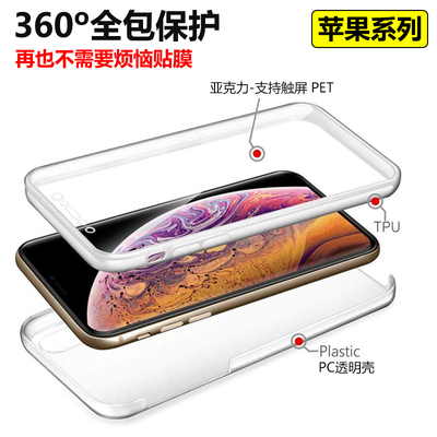 iPhone13亚克力全透明防摔