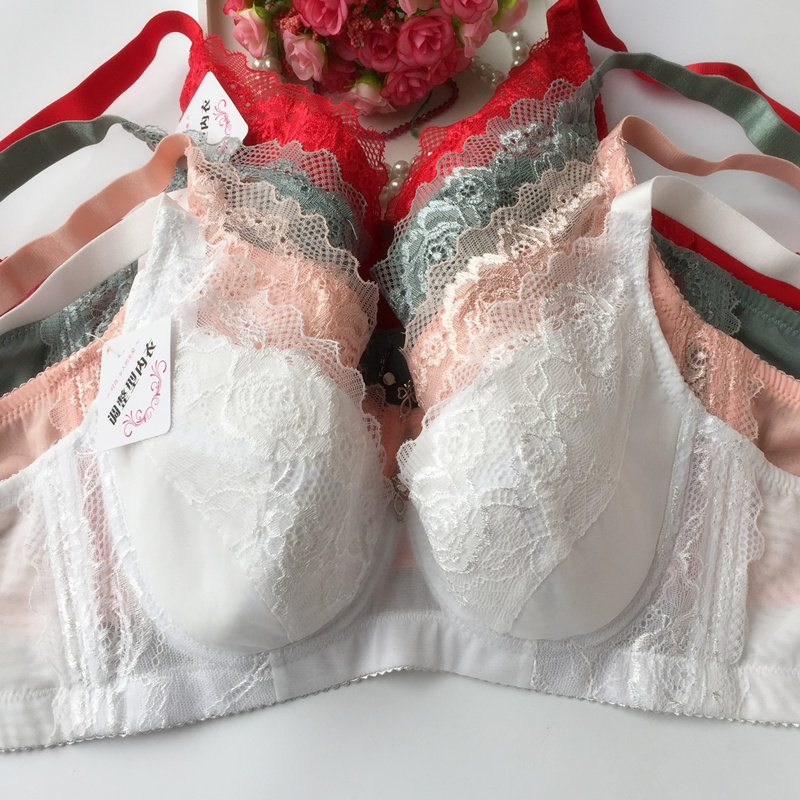 大码大胸显小性感调整型蕾丝
