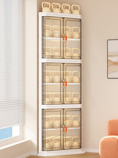 角柜墙角柜三角形置物架客厅斜角柜收纳箱卫生间转角卧室厨房边柜