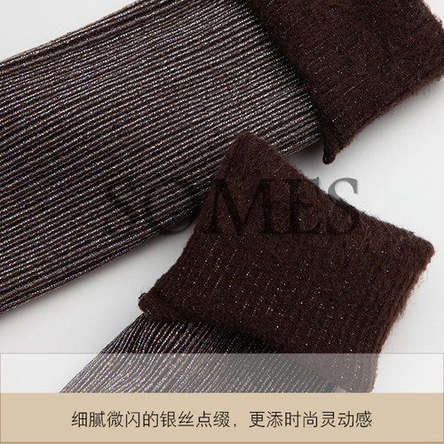somes高端袜蓄热保暖~靴子短袜