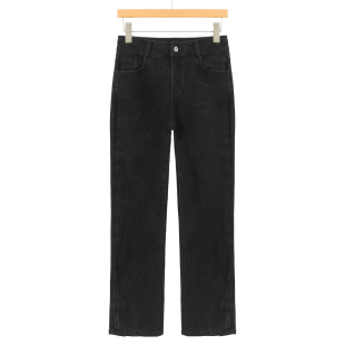 芙 九分牛仔铅笔裤 春装 开叉小脚裤 268 修身 599西湖阁老