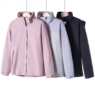 春冬 冰 高货可卸内搭两件套户外三防冲锋衣699 一衣三穿 情侣装