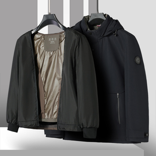 连帽可拆卸棉衣外套 男装 冬装 冰 皮草内胆两件套888 兔毛皮