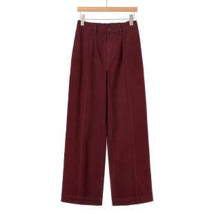 后腰松紧宽脚舒适牛仔直筒裤 659西湖阁老 绍 春装 217 兹