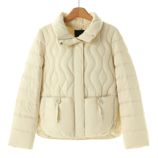 基础不失年轻款 冬装 立领短羽绒服672 妍B 1099西湖阁老