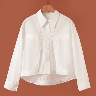 抽绳弧形摆蝙蝠袖 499西湖阁老 绍 春装 宽松外套370