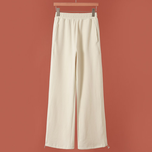 439西湖阁老【兰】春装 抽绳收脚阔腿舒适松紧休闲卫裤720