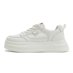 厚底增高轻便系带透气白色休闲板鞋 春款 910 黛 过西湖阁老