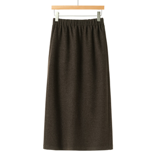冬装 妍B 含羊毛开叉A字松紧半身裙500 30%粘胶纤维 459