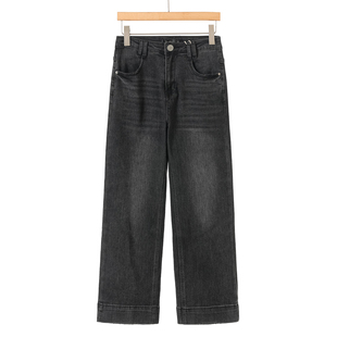 棉质弹性舒适显瘦九分牛仔裤 春装 734 兰 469西湖阁老