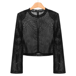 垫肩显高绒面露背短T恤122 26春装 539西湖阁老 莫Y