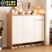 阳台玄关入户楼道口超薄窄鞋 爆款 架 柜家用门口靠墙2024新款 实木鞋