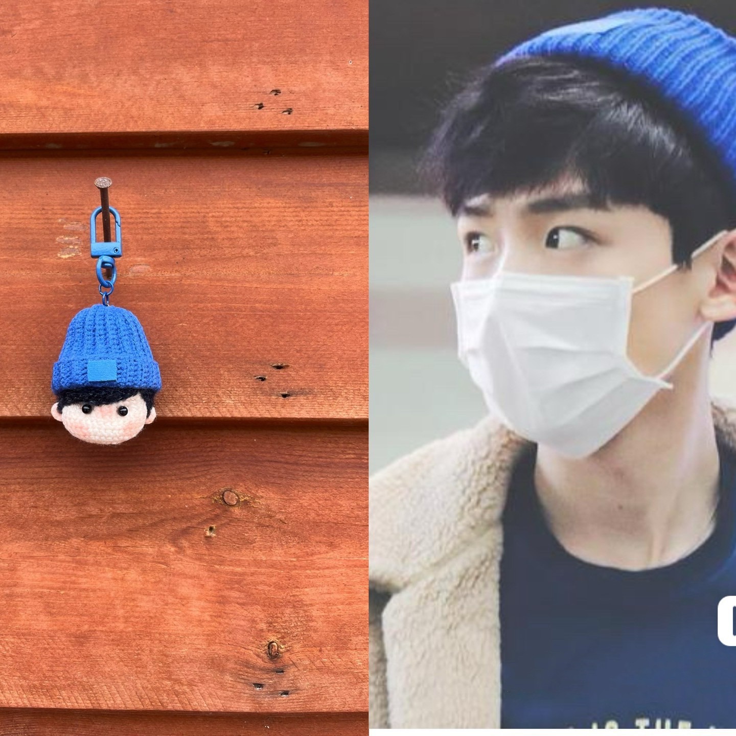 白敬亭明星周边玩偶创意手工毛线钩针编织包包挂件钥匙扣成品