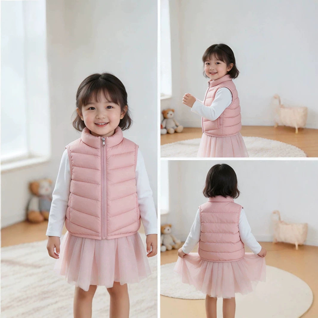 婴幼儿童宝宝秋冬装轻便外穿马甲