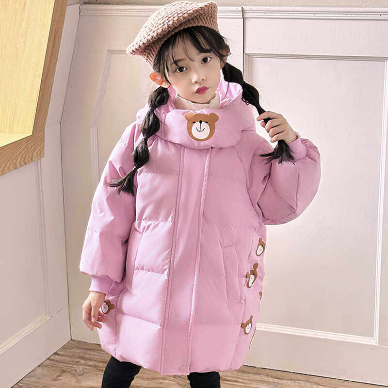 新款冬季洋气棉衣童羽绒棉服冬