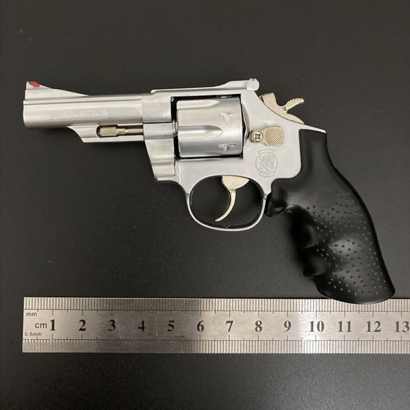 史密斯M29左轮手枪金属模型