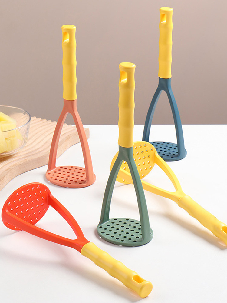 수동 으깬 감자 으깨기 가정용 이유식 보조제 과일 및 계란 프레스 으깬 자색 고구마 으깬 유물