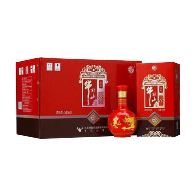 牛栏山二锅头52度瓶装浓香型白酒