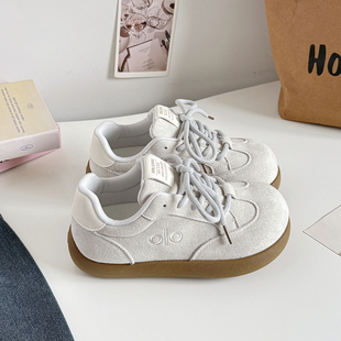 女童鞋子2025春秋新款百搭大童休闲跑步运动鞋轻便软底学生小白鞋