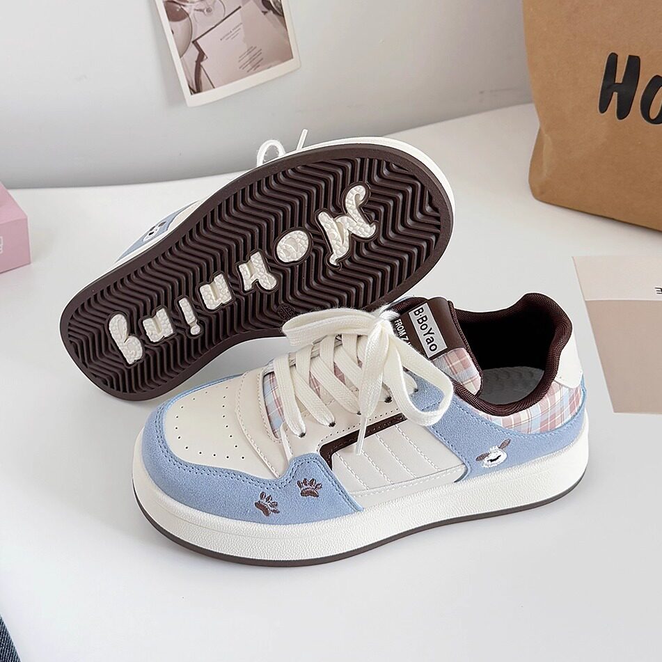 女童鞋子春季2026新款中大童百搭休闲板鞋初中生透气软底运动鞋潮