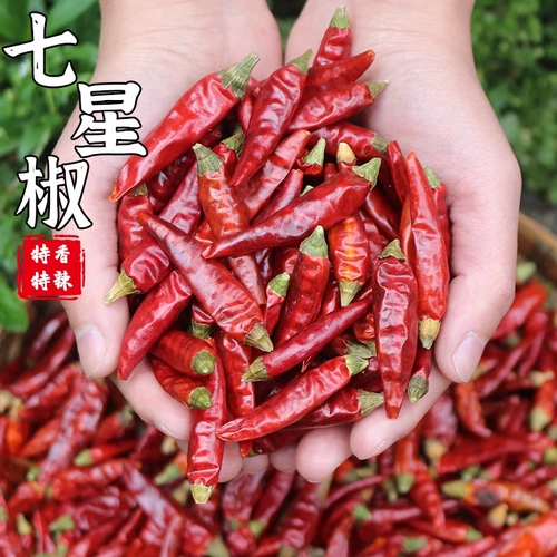 Sichuan Special Fragrance Dished Pepper Xiaomi Spicy Seven -Star Pepper Chaotian Pepper, Devil Pepper, два Jingzhong Seas Pepper Farmers Dry Goods
