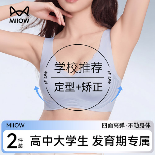 猫人高中大学生发育期定型文胸