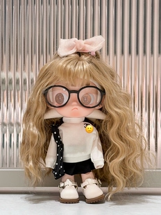 Zsiga姜饼人嘎子姐卫衣套装1/8可动人偶穿搭卷发娃娃拽姐着替