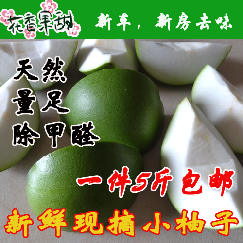 包邮现摘装修新车除味柚子皮