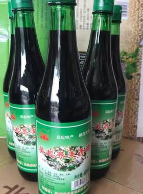 吴起荞麦香醋 粮食陈醋胜利山牌荞麦醋 480ml食用醋 6瓶箱装