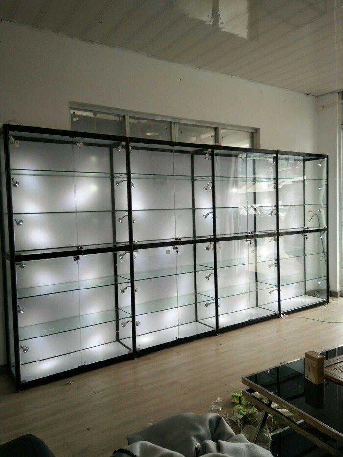 乐高模型玩具奖品展示柜