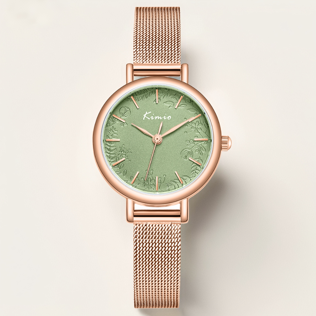 kimio法国小众手表女ins风轻奢女士精致小巧学生初高中时尚石英表