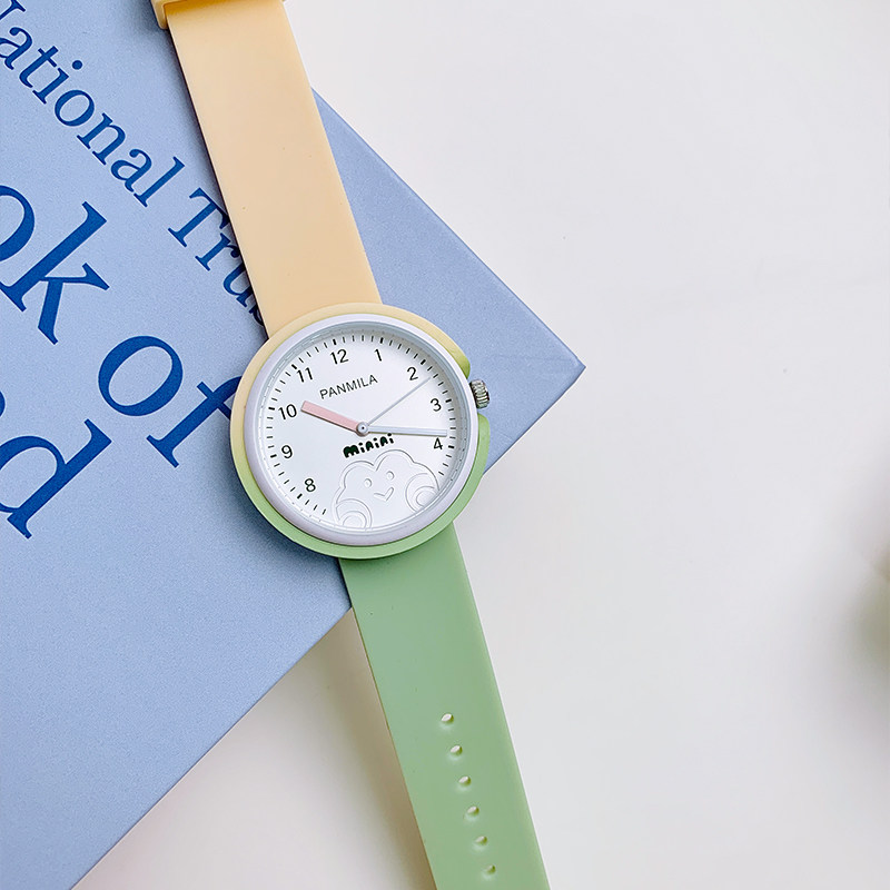 番米拉手表女学生Line Friends联名小众高颜值女表初高中2024新款