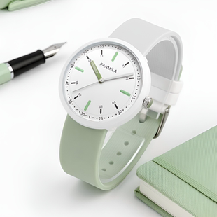手表男女同款学生初高中生考试专用高颜值女生男生中性大表盘情侣