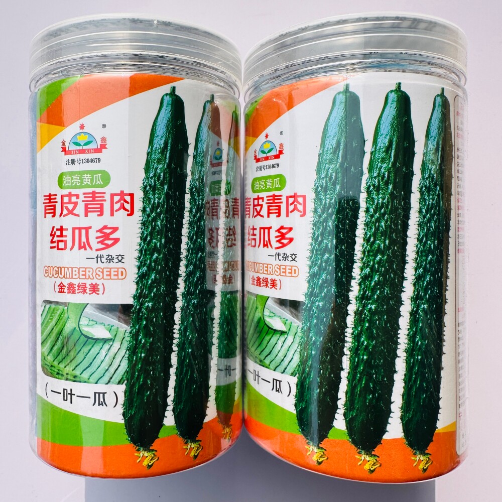 绿油亮黄瓜种子 青皮青肉结瓜多杂交早熟青瓜种籽 农家春秋季播种