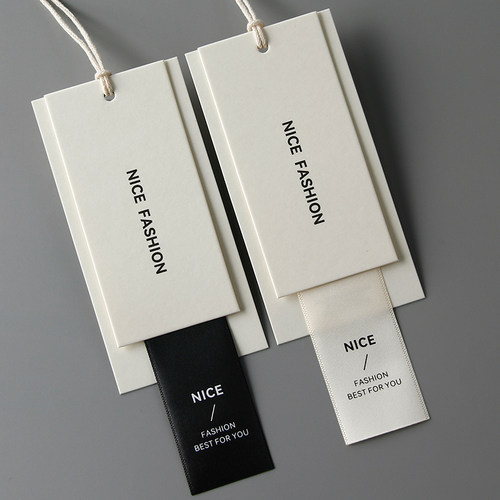 服装店衣服吊牌logo标签订制设计
