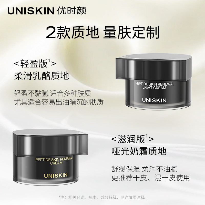 优时颜第二代黑引力面霜修护紧致保湿抗皱